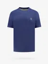 Brunello Cucinelli T-shirt In Blue