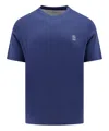 Brunello Cucinelli T-shirt In Blue