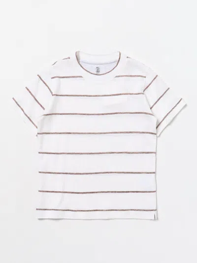 Brunello Cucinelli T-shirt  Kids Color White