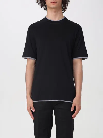 Brunello Cucinelli T-shirt  Men Color Black In Black