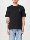 Brunello Cucinelli Cotton Jersey Crew Neck T-shirt With Logo In Schwarz