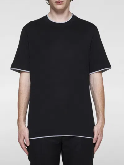 Brunello Cucinelli T-shirt  Herren Farbe Schwarz In Schwarz