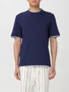 Brunello Cucinelli T-shirt  Men Color Blue