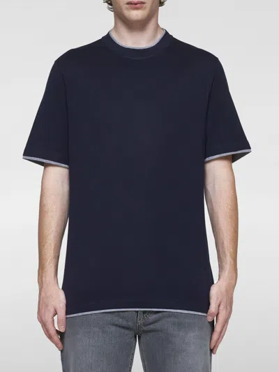 Brunello Cucinelli T-shirt  Herren Farbe Navy