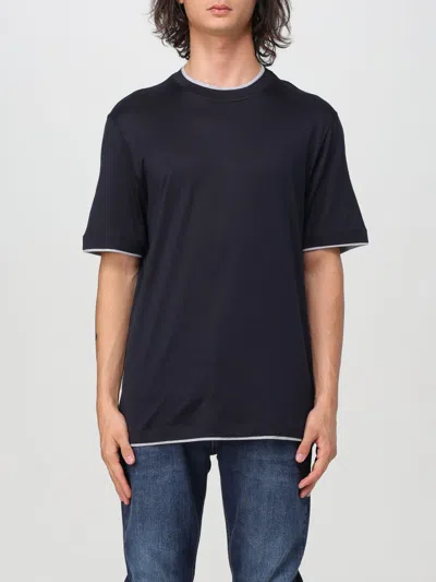 Brunello Cucinelli T-shirt  Herren Farbe Navy