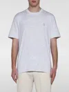 Brunello Cucinelli T-shirts In Pearl