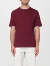Brunello Cucinelli T-shirt  Men Color Red