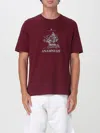 Brunello Cucinelli Red Cotton T-shirt In Red