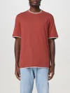 Brunello Cucinelli T-shirt  Men Color Red In Rot
