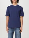 Brunello Cucinelli T-shirt  Men Color Violet In Violett