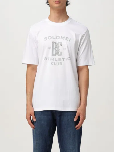 BRUNELLO CUCINELLI T-SHIRT BRUNELLO CUCINELLI MEN COLOR WHITE,H21597001