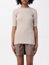 Brunello Cucinelli T-shirt  Woman Color Beige In Beige