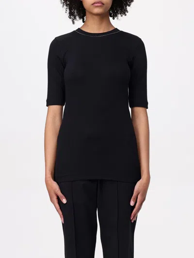 Brunello Cucinelli T-shirt  Woman Color Black