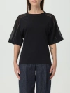 Brunello Cucinelli T-shirt  Woman Color Black