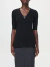 Brunello Cucinelli T-shirt  Woman Color Black In Black