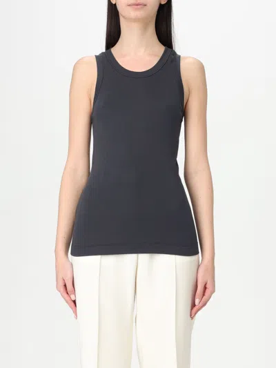 Brunello Cucinelli T-shirt  Woman Color Blue In Blue