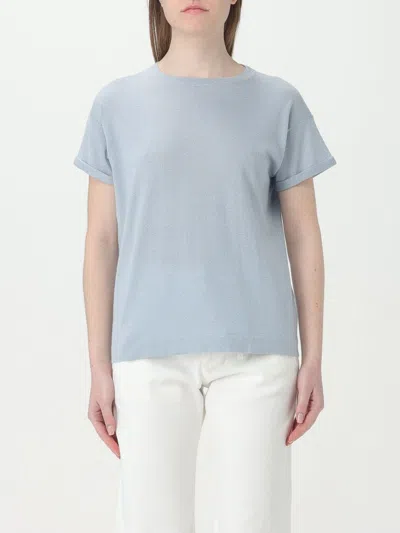 Brunello Cucinelli T-shirt  Woman Color Blue