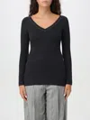 Brunello Cucinelli T-shirt  Woman Color Charcoal In Charcoal