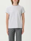 Brunello Cucinelli T-shirt  Woman Color Silver