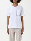 Brunello Cucinelli T-shirt  Woman Color White In White