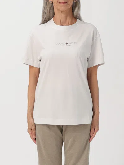 Brunello Cucinelli T-shirt  Woman Color White