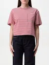 Brunello Cucinelli T-shirt  Woman Color Yellow Cream In Yellow Cream