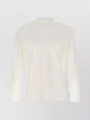 Brunello Cucinelli T-shirt Crew Neck Long Sleeves In White