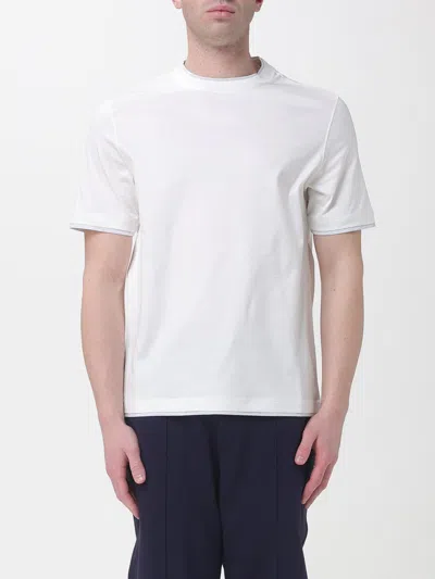 Brunello Cucinelli T-shirt Men  In White