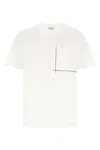 Brunello Cucinelli Cotton Jersey T-shirt With Shiny Pocket Detail