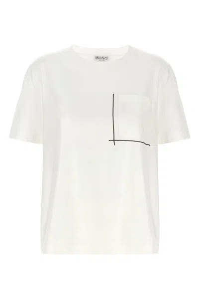 BRUNELLO CUCINELLI BRUNELLO CUCINELLI T-SHIRT MONILE