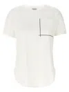 Brunello Cucinelli Item O-neck Short-sleeved T-shirt In White