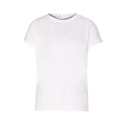 Brunello Cucinelli T-shirt In Neutral