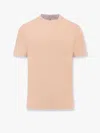 Brunello Cucinelli T-shirt In Orange