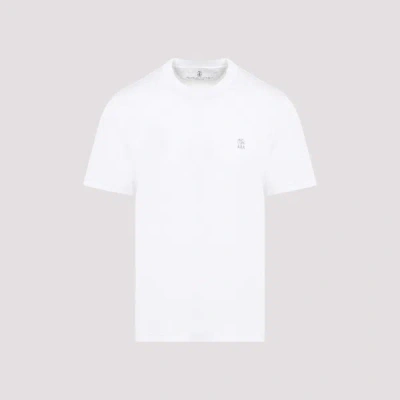 Brunello Cucinelli T-shirt S In White