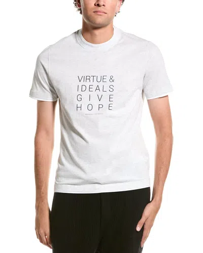 Brunello Cucinelli T-shirt In White