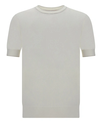 Brunello Cucinelli T-shirt In White