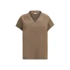 Brunello Cucinelli T-shirt With Embellishments