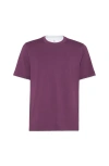 Brunello Cucinelli T-shirt Mit Rundem Ausschnitt