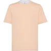 Brunello Cucinelli Cotton & Linen Jersey Solid T-shirt In Melon