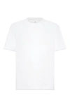 Brunello Cucinelli Crew-neck Cotton T-shirt In White