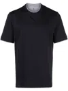 Brunello Cucinelli Silk And Cotton Blend Crew Neck T-shirt