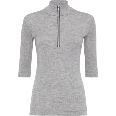 BRUNELLO CUCINELLI BRUNELLO CUCINELLI T-SHIRT WITH MONILI