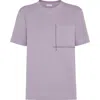 Brunello Cucinelli Monili Embellished T-shirt In Lilac