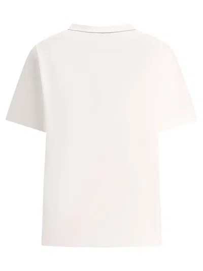 Brunello Cucinelli T-shirt With Monili In White
