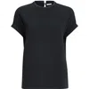 Brunello Cucinelli Stretch Cotton Jersey T-shirt With Precious Faux-layering In Gray