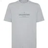 Brunello Cucinelli T-shirt Mit Grafischem Print In Gray