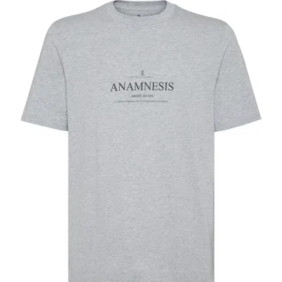 BRUNELLO CUCINELLI BRUNELLO CUCINELLI T-SHIRT WITH PRINT