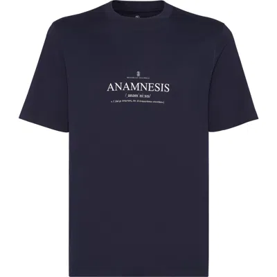 BRUNELLO CUCINELLI BRUNELLO CUCINELLI T-SHIRT WITH PRINT