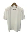 Brunello Cucinelli T-shirt With Round Neck And Short Sleeves In Gray