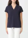 Brunello Cucinelli T-shirt Woman  In Blue